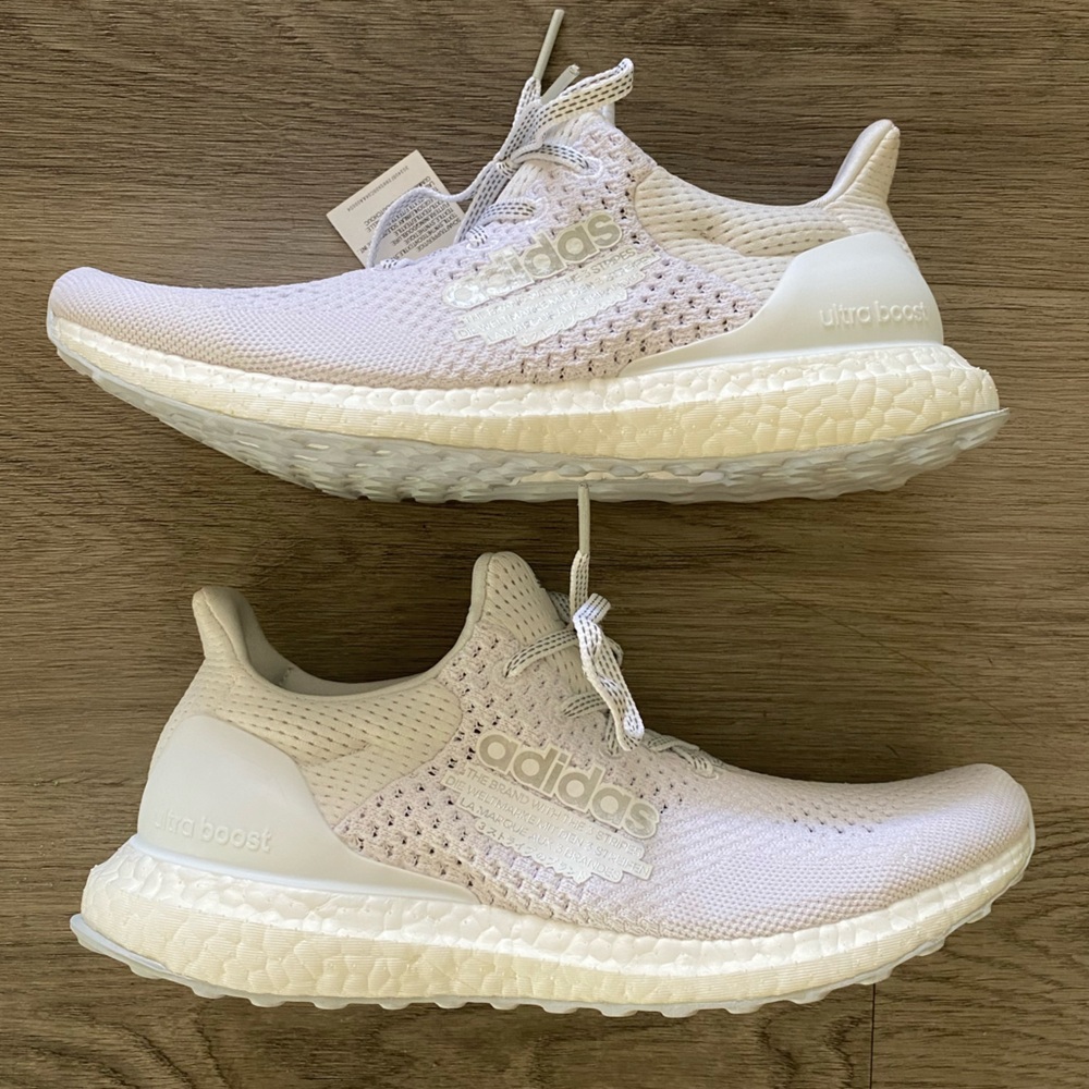 Adidas x Atmos UltraBoost 1.0 DNA Uncaged Cloud White Silver H05023 M8 / W9